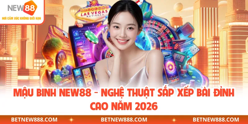 Mậu Binh NEW88 - Nghệ Thuật Sắp Xếp Bài Đỉnh Cao Năm 2026