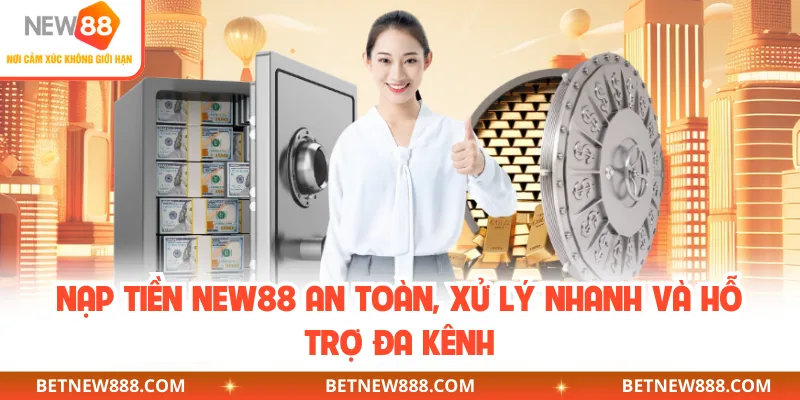 Nạp Tiền NEW88 An Toàn, Xử Lý Nhanh Và Hỗ Trợ Đa Kênh